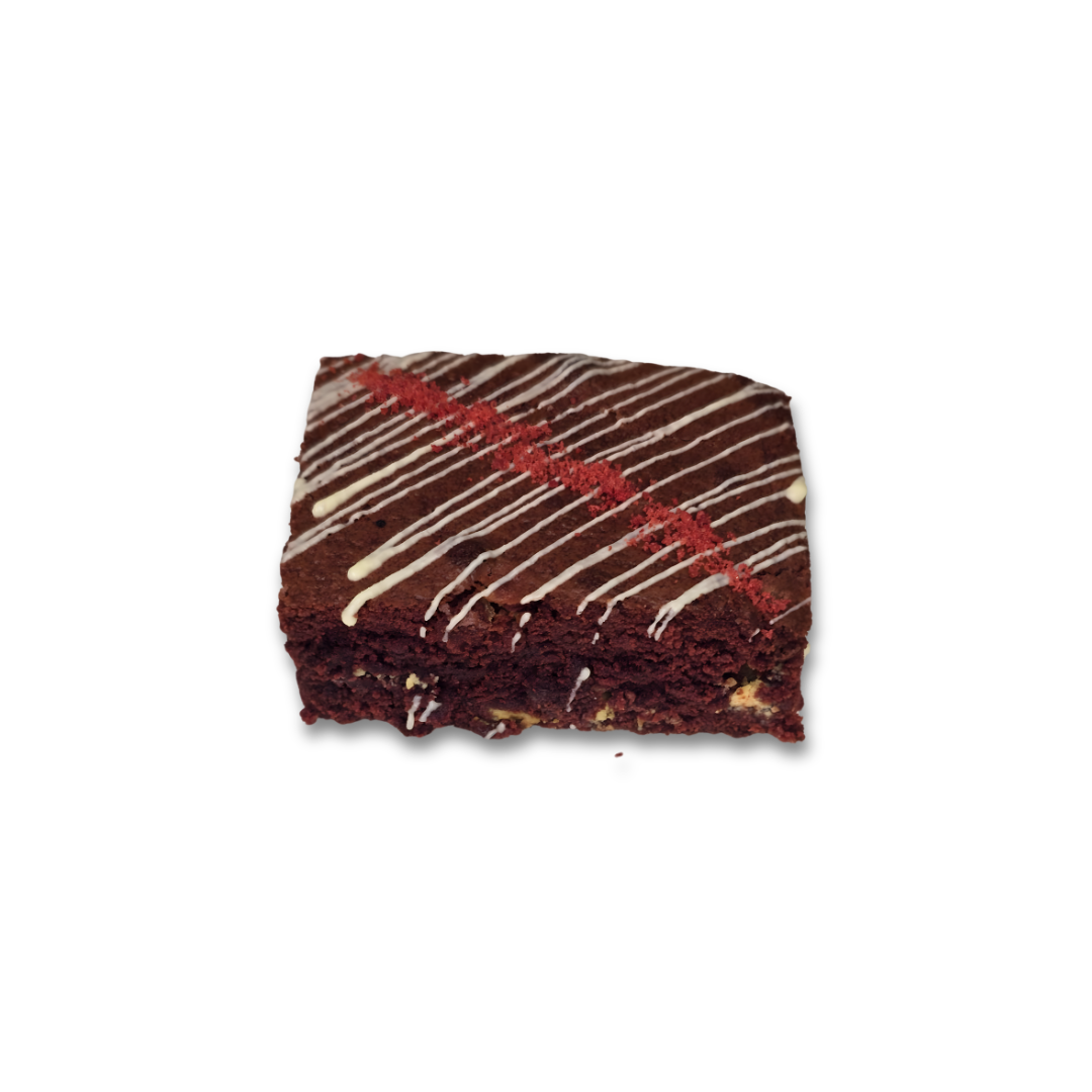 Red Velvet &amp; White Chocolate Brownie