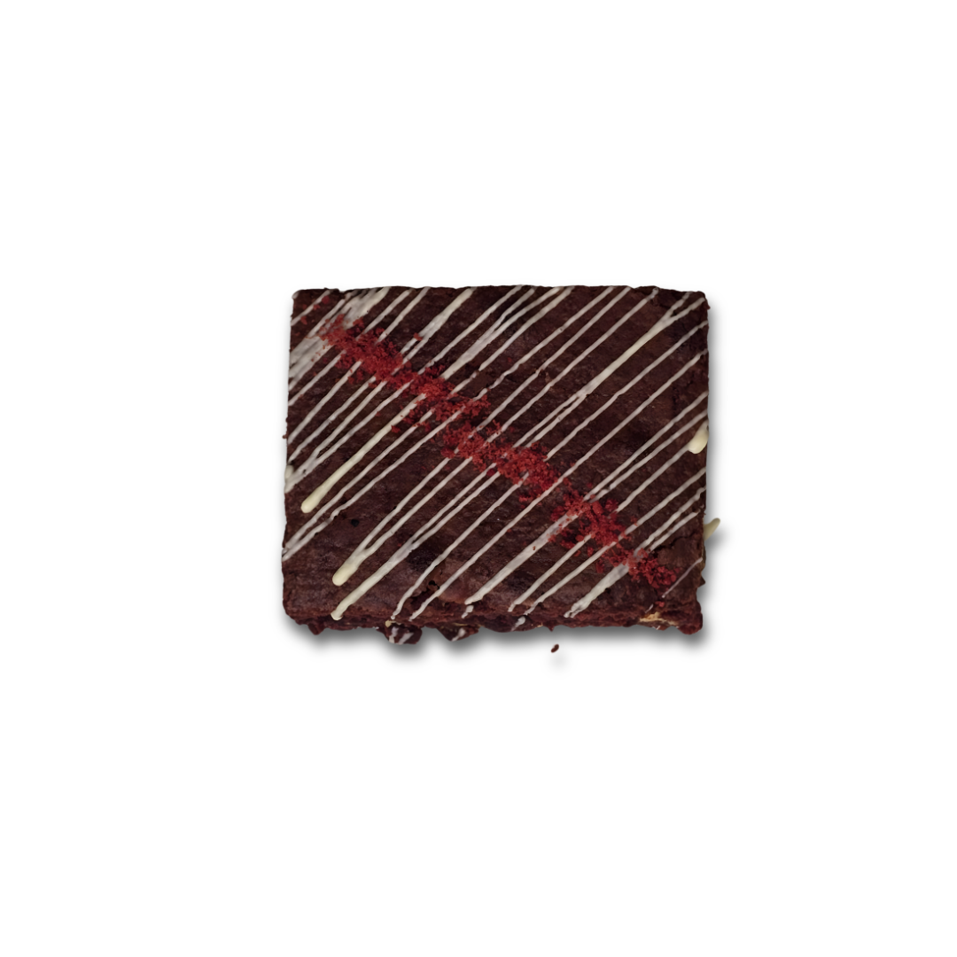 Red Velvet &amp; White Chocolate Brownie