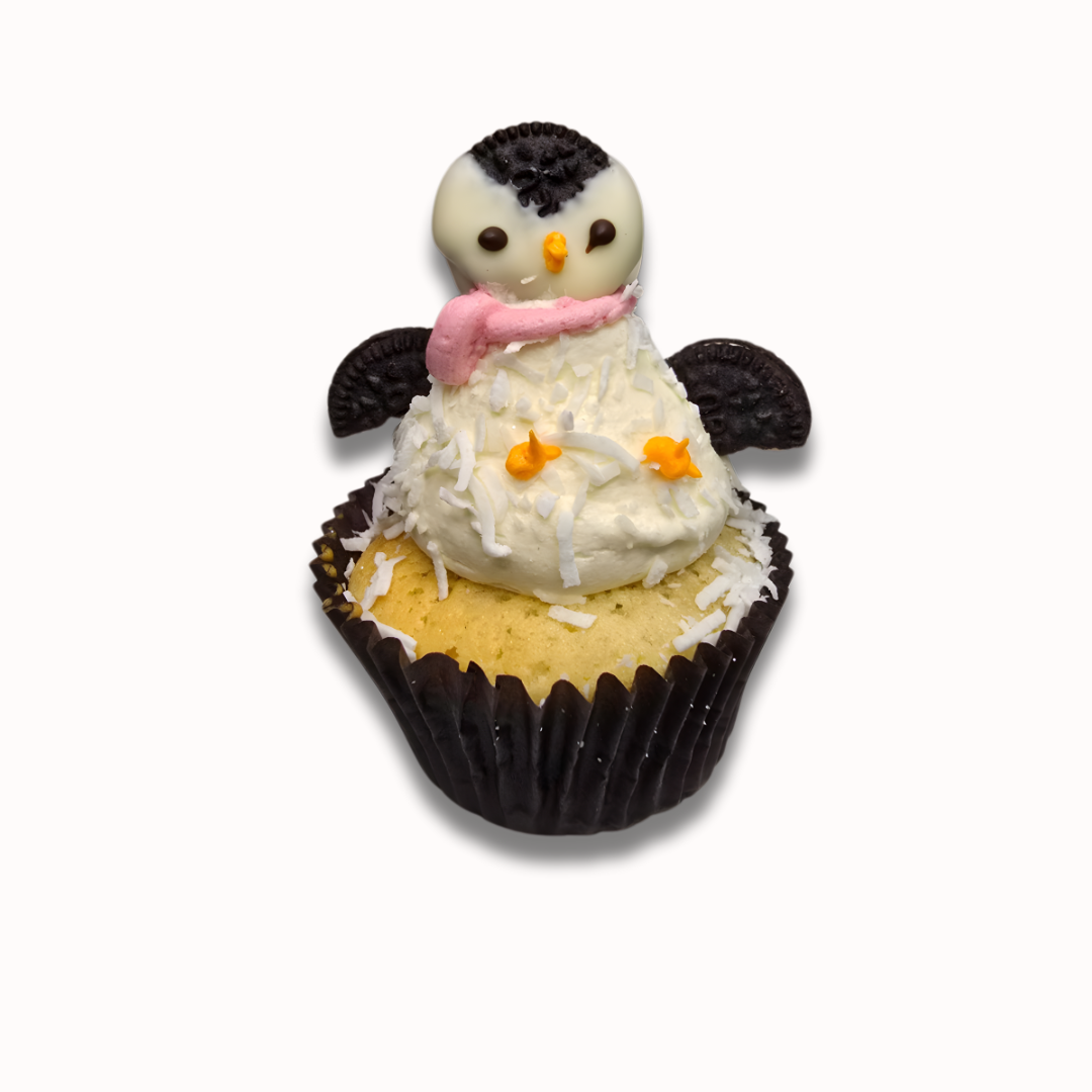 Full of christmas pinguin