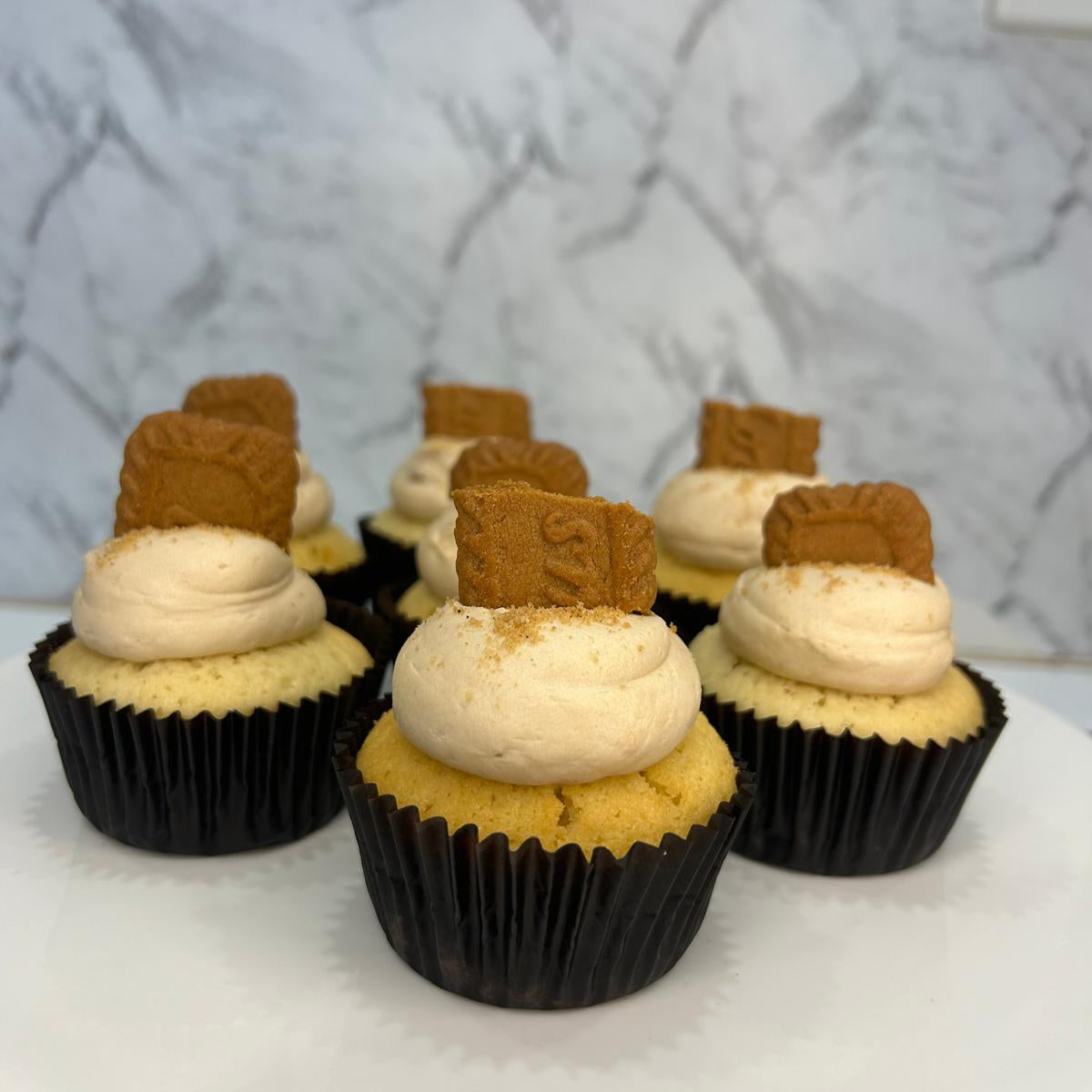 Lotus Biscoff Cupcakes