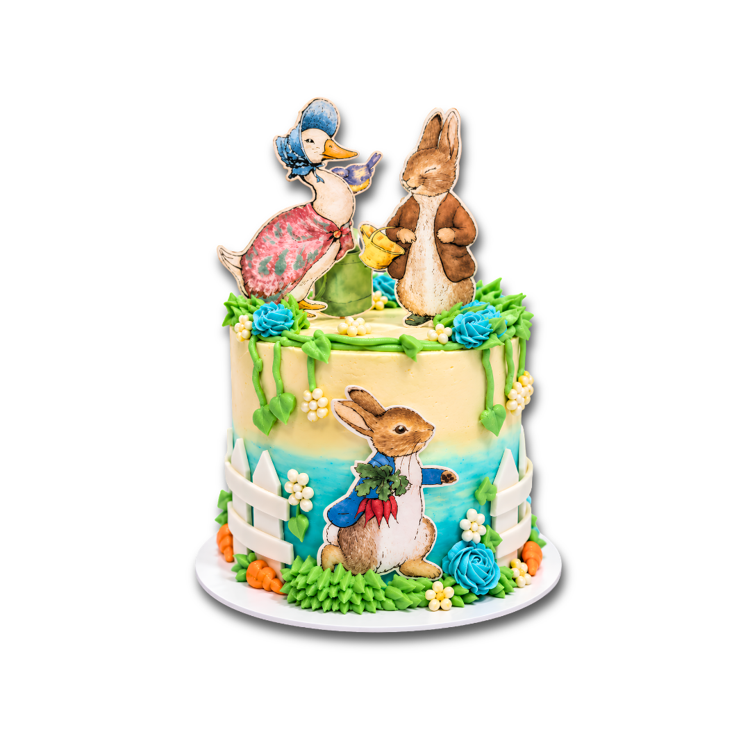 Peter rabbit cake