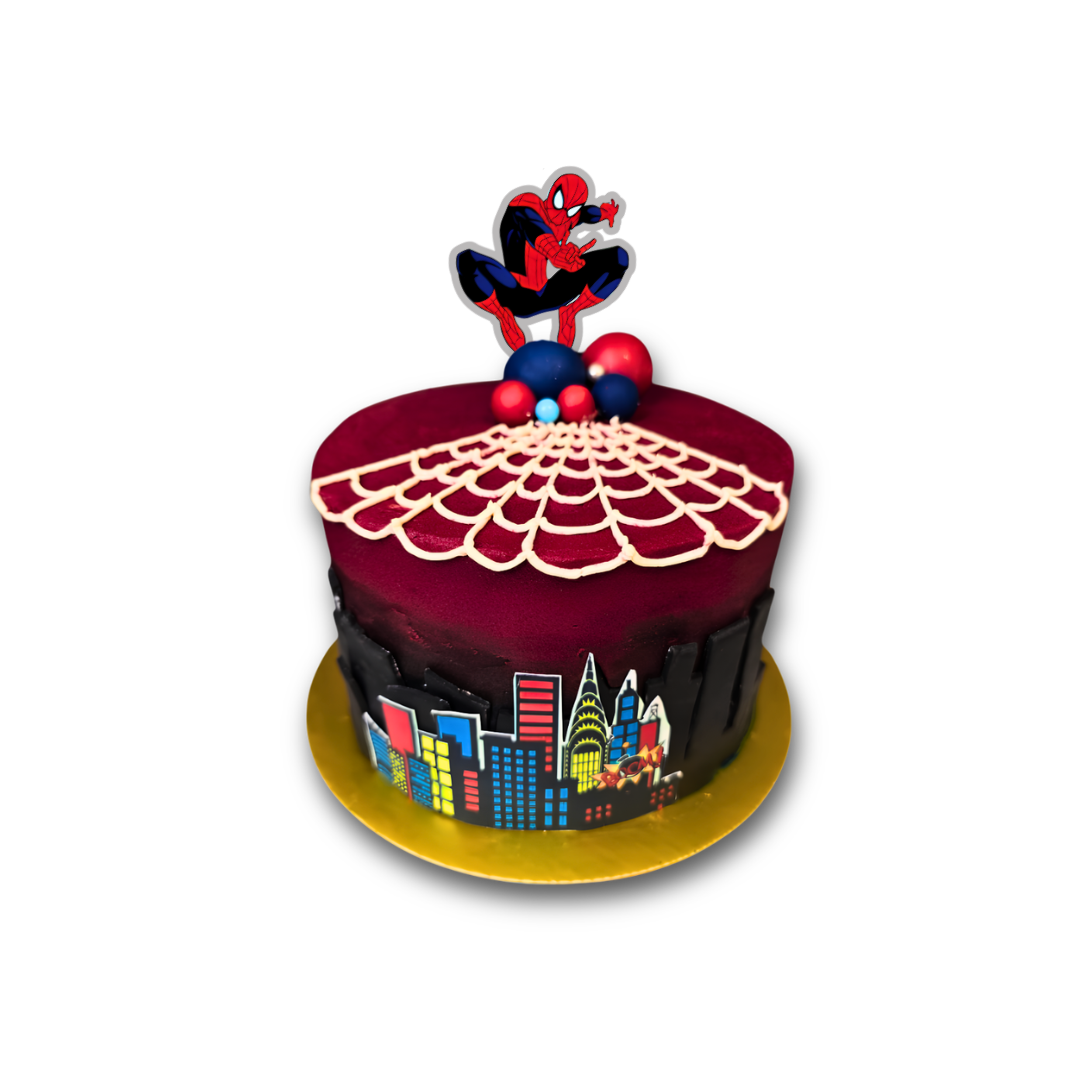Spiderman cake