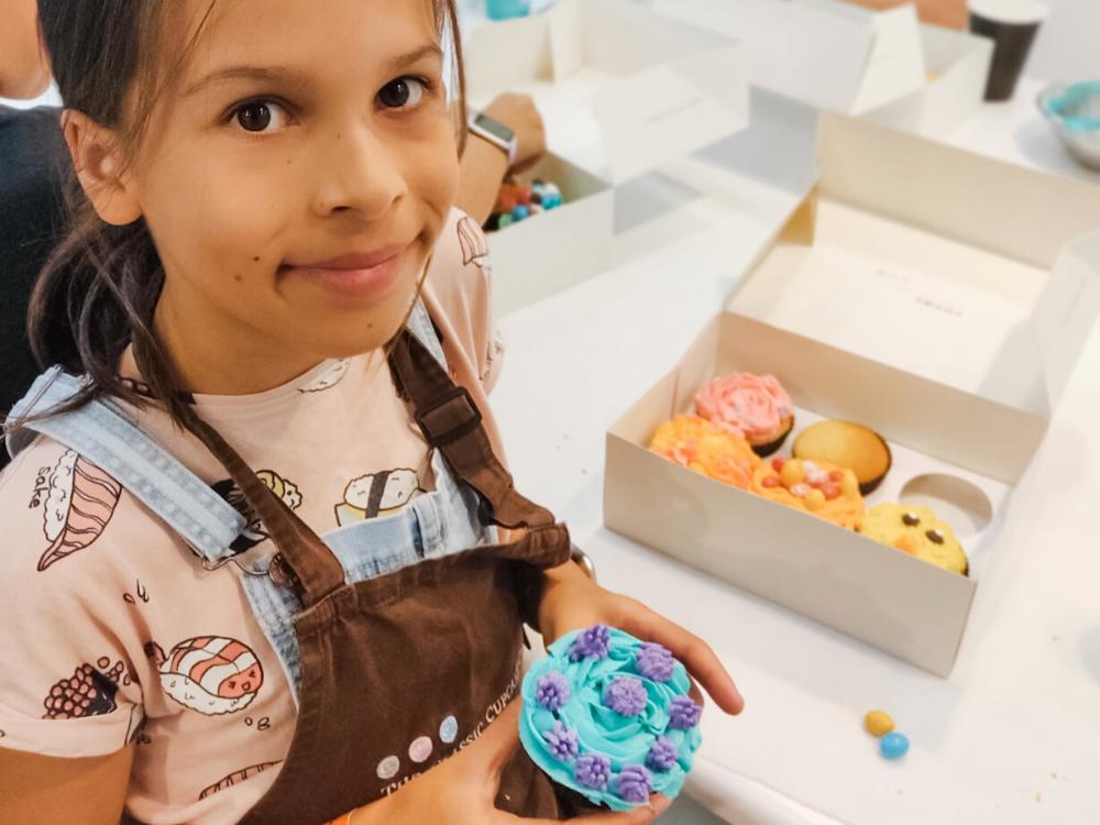 Kids Class - Cupcake Baking & Decorating Class 2 hours