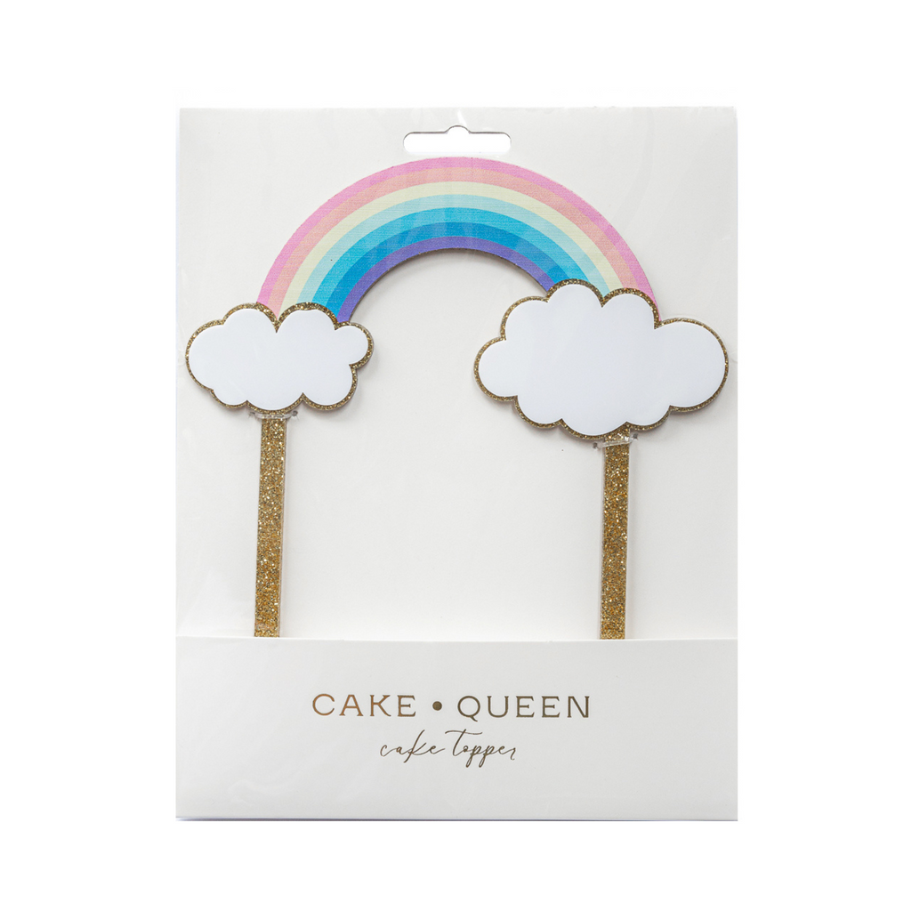 Rainbow Arch Cake Topper Tutorial - Sugar & Sparrow