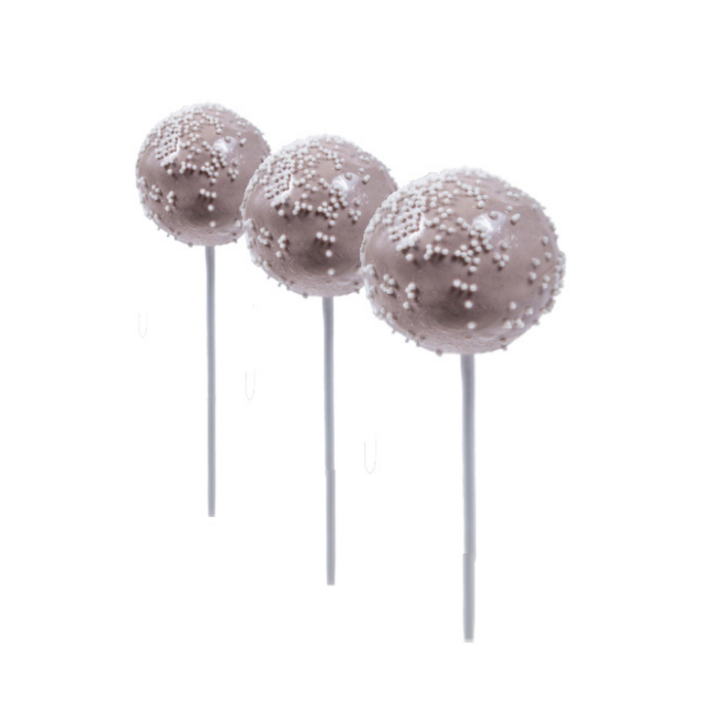 Taupe With Sprinkles Cakepops (12)